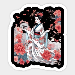 Japanese Maiko Sticker